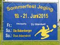 01 Werbebanner fuer das Sommerfest der Sportunion Jeging